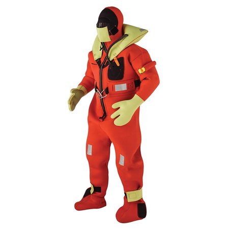 KENT SPORTING GOODS Kent Commerical Immersion Suit - USCG Only Version - Orange - Intermed 154000-200-020-13